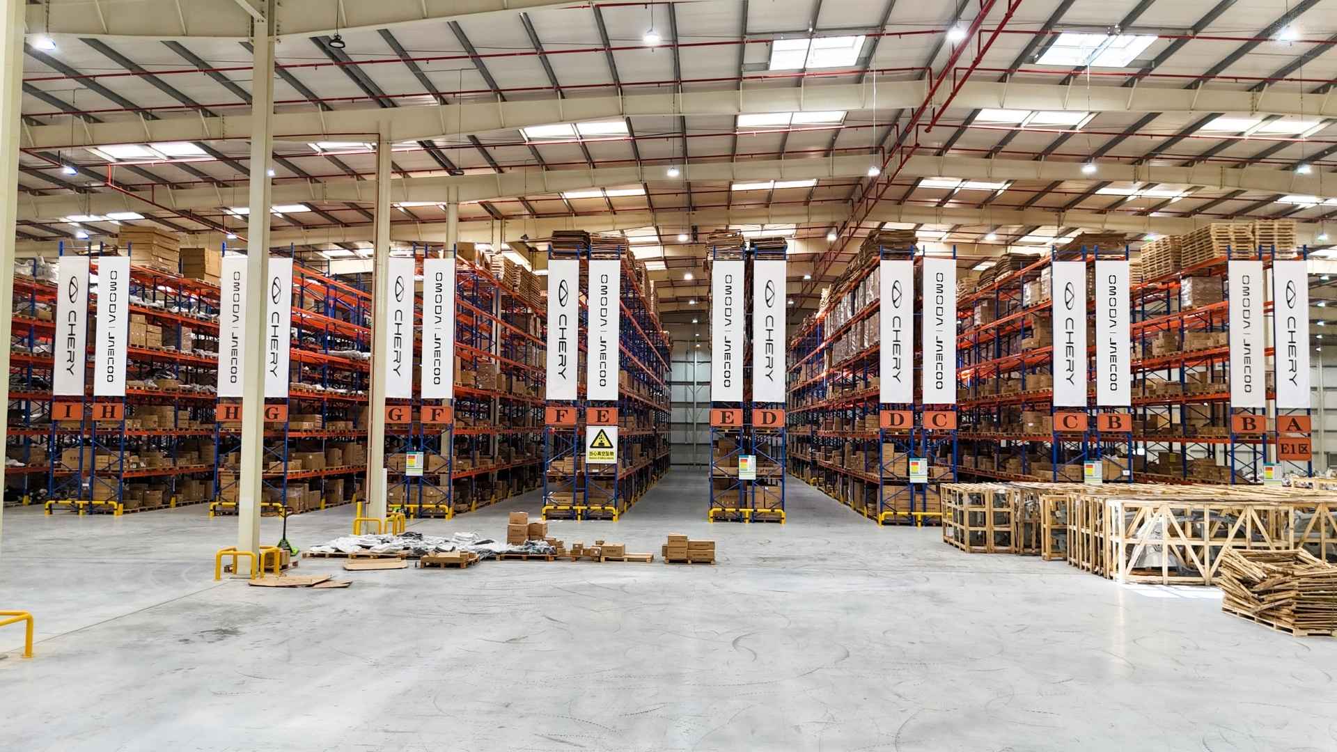 Hệ thống kho phụ tùng của Omoda & Jaecoo với hai kho lớn tại Bắc – Nam cùng công nghệ quản lý ...jpg