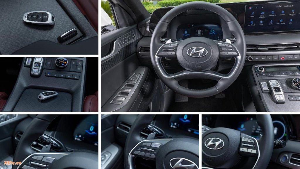Hyundai Palisade 2023 Có 4 phiên bản, giá từ 1,469 triệu. Cạnh tranh với Ford Explorer, Volksw...jpg